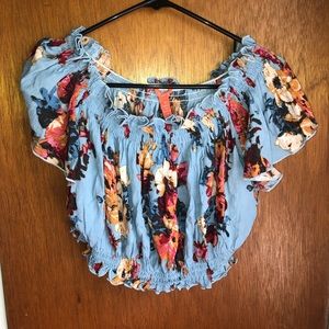 Floral Off-the-shoulder